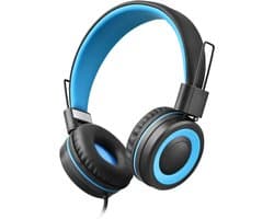 Koptelefoon kinderen met draad - Kinderkoptelefoon - Bedrade hoofdtelefoon - Veilig volume - School - Tablet - Laptop - Reizen - Muziek luisteren