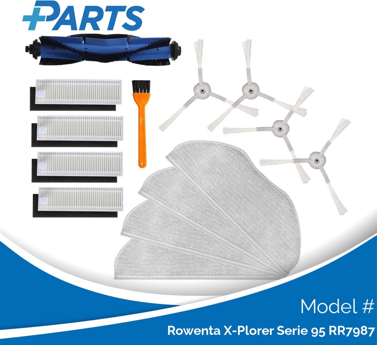 Rowenta X-Plorer Serie 95 RR7987 Onderhoudsset (Plus.Parts® alternatief voor ZR793000) — afbeelding 1