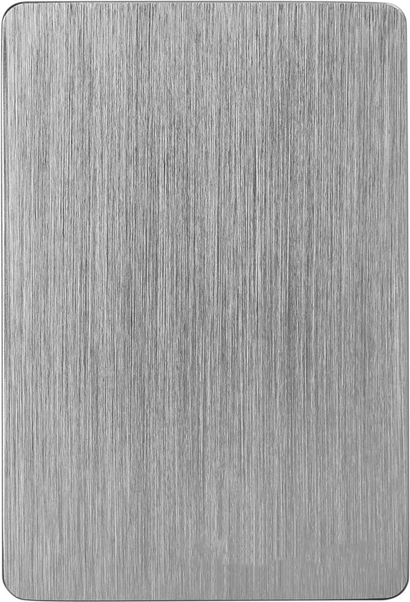 White-label Harde Schijf Extern - Draagbare - 1TB Opslag - Zilver — afbeelding 1