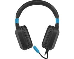 HEADSET FURY RAPTOR MET MICROFOON RGB VERLICHTING ZWART-BLAUW