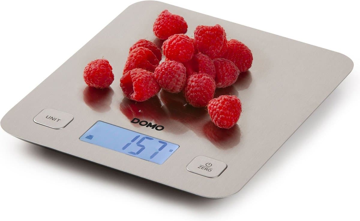 DOMO DO9239W Digitale keukenweegschaal - Weegbereik 5 kg - Wit — afbeelding 1