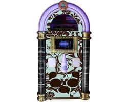Strausser Jukebox Green Brown Flowers