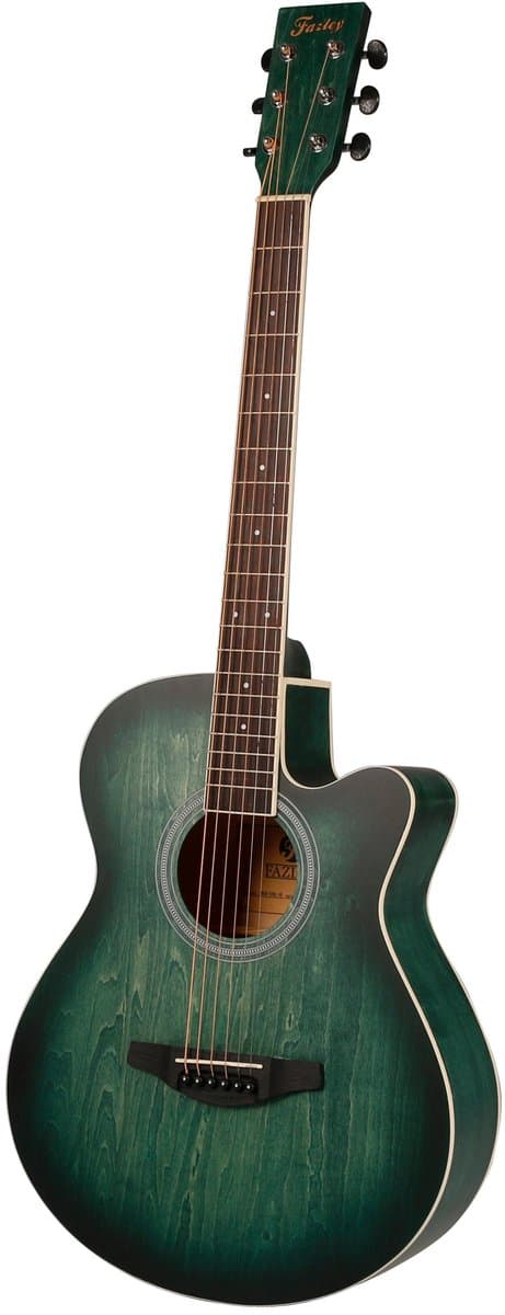 Akoestische Gitaar - Westerngitaar - Voor Beginners - Linde Body - Groen - ColourTune Series — afbeelding 1