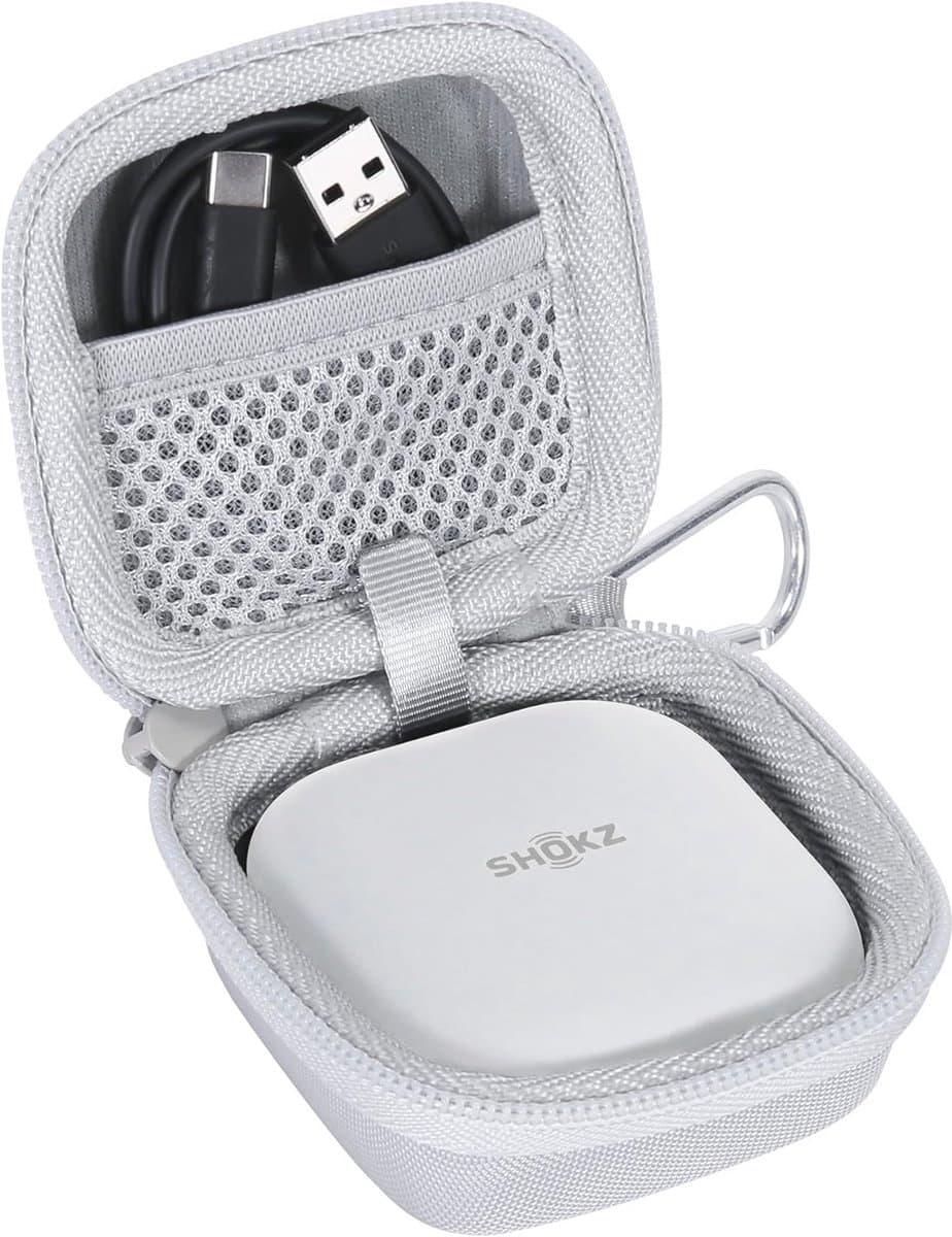 Opslag Hoofdtelefoon Hard Case voor Open-Ear True Wireless Bluetooth — afbeelding 1