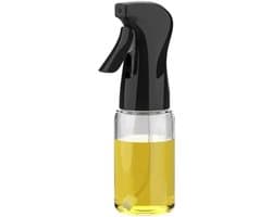 PromoHome Oliespray Fles - 200ml Glas Dispenser voor Keuken en Airfryer