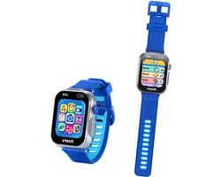 VTech KidiZoom Smartwatch DX4 - Kinderhorloge - 5 tot 14 Jaar - Blauw