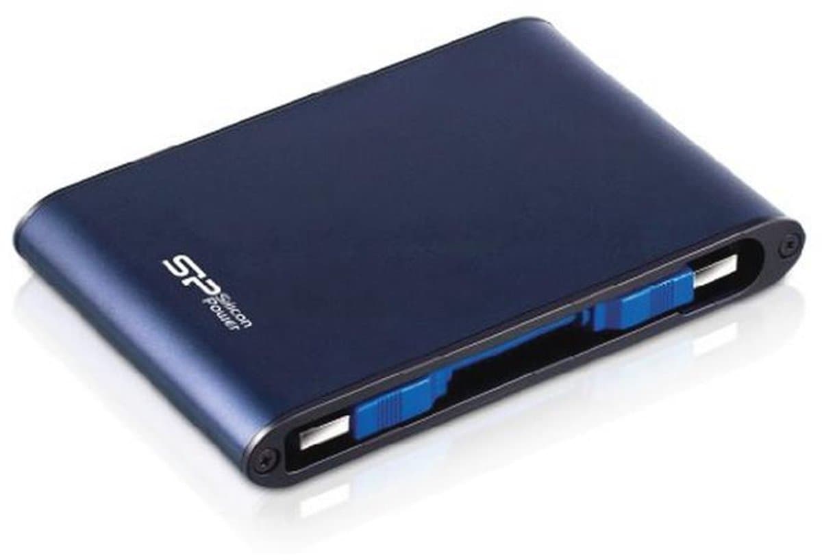 Externe Harde Schijf 2000 GB Blauw - Duurzaam en Compact — afbeelding 1