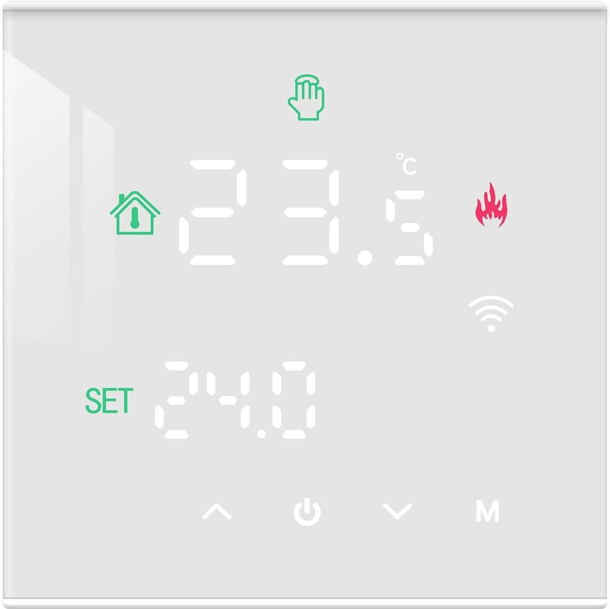 Slimme WiFi Thermostaat voor Centrale Verwarming - App & Spraakbesturing — afbeelding 1