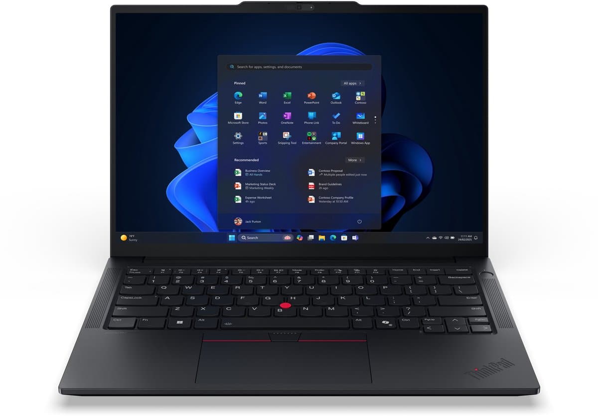 Lenovo ThinkPad E14 Gen 7 (AMD) - Zakelijke Laptop - 14 inch - Ryzen 5 - 16GB/512GB — afbeelding 1