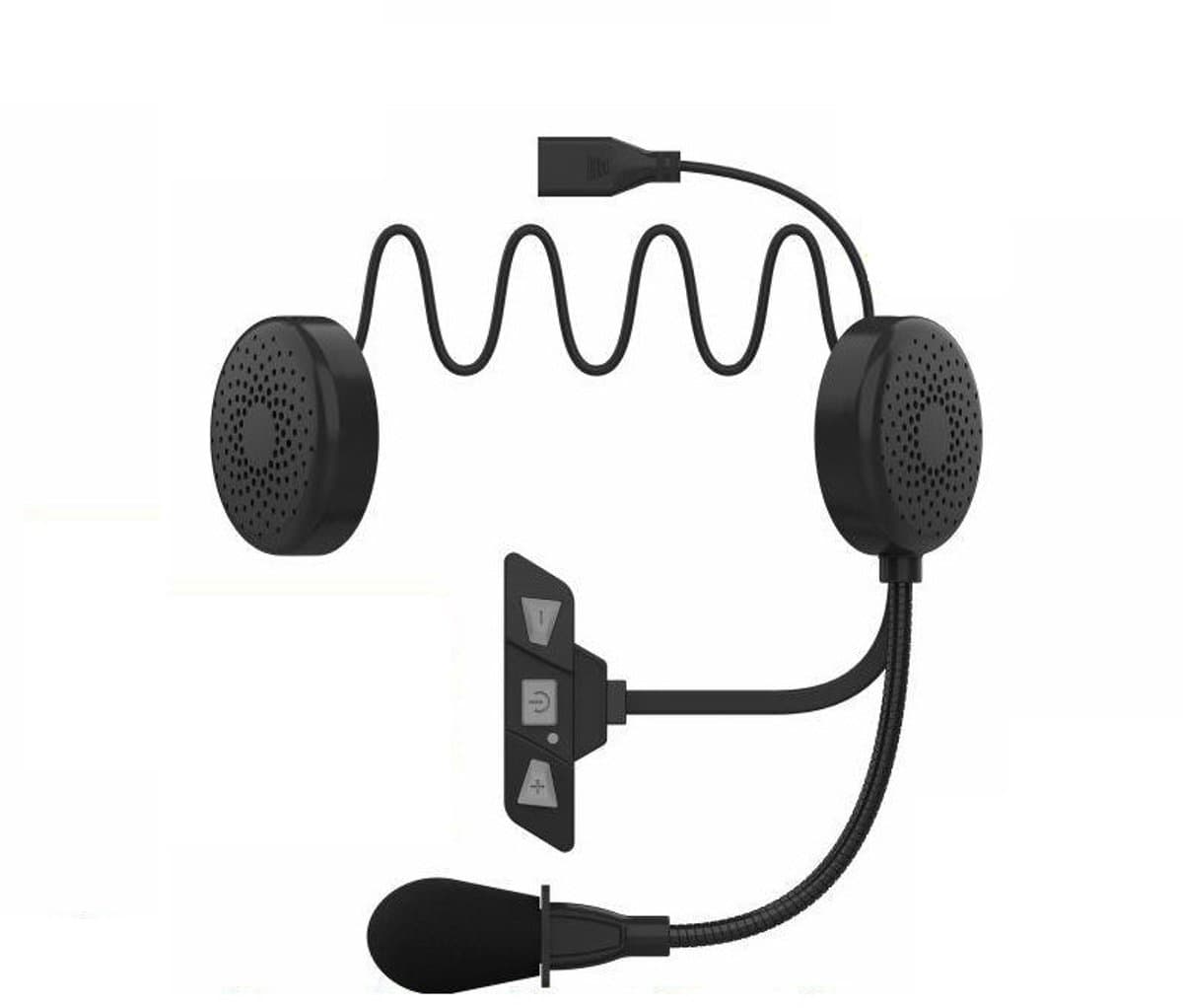 Motorhelm-headset Bluetooth 5.2 — afbeelding 1