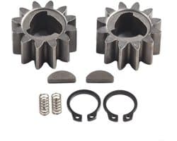 Aandrijfwiel Kit 8-Delige Set - Tandwielen - Clips - Transmissiesleutels - Compressieveren - Reserveonderdeel - Grasmaaier Onderdelen