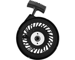 Terugloop Grasmaaier Starter - Trekstarter Montage - Motor Onderhoud - Directe Vervanging - 459 g - Zwart