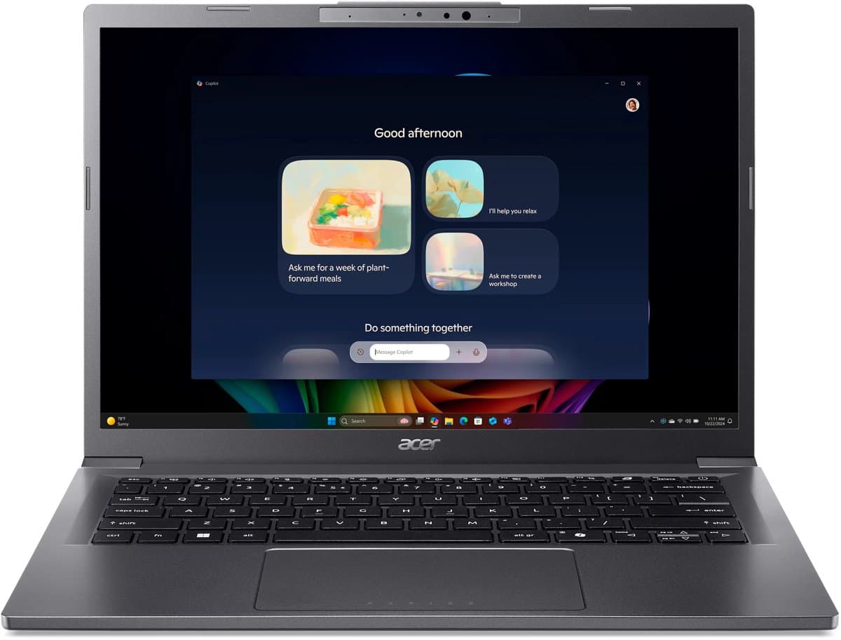 Acer Aspire 16 AI Notebook A16-52M A16-52M-59QP — afbeelding 1