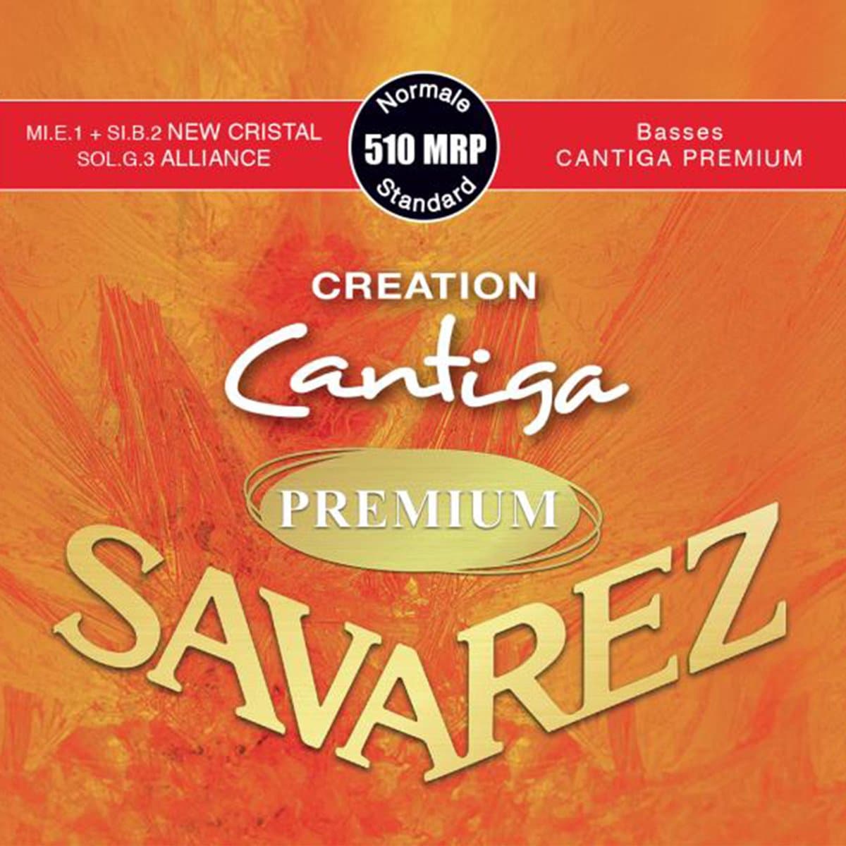 Savarez 510MRP Creation Cantiga Premium Klassieke Gitaarsnaren - Normale Spanning — afbeelding 1