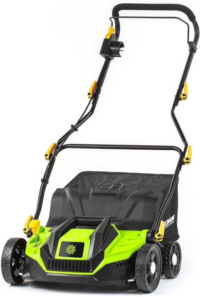 Elektrische Verticuteermachine – Gazonverticuteerder – Mosverwijderaar – Gazonhark – Grasmaaier – 1300 W Motor – Maaibreedte 320 mm – 40 L Opvangbak – Verstelbare Handgreep – Variabele Snijdiepte — afbeelding 1