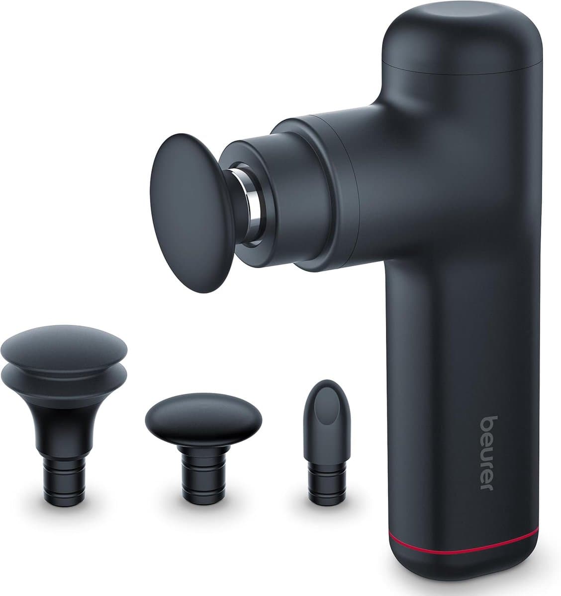 Thijox - Massagepistool Sensitive Compact - 3 Opzetstukken - Zachte Triggerpointmassage - 3 Intensiteitsniveaus - Ideaal voor Gevoelige Lichaamszones — afbeelding 1