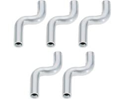 SnelShoppen - 5Pcs Z Kabel Eindkap Vervangingen Universele Gaskabels & Draadstoppers voor Grasmaaier - Staal, Duurzaam, Reparatieset