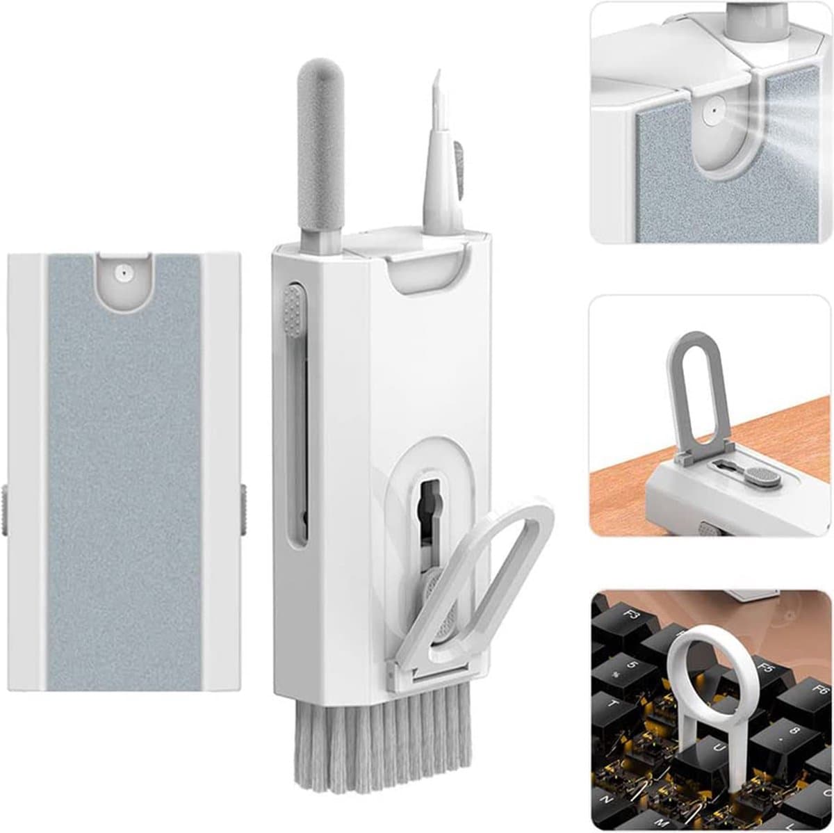 8 in 1 Schoonmaak Kit-Cleaning kit-reinigen set voor laptops,tablets ,telefoons, schermen en oortelefoons — afbeelding 1