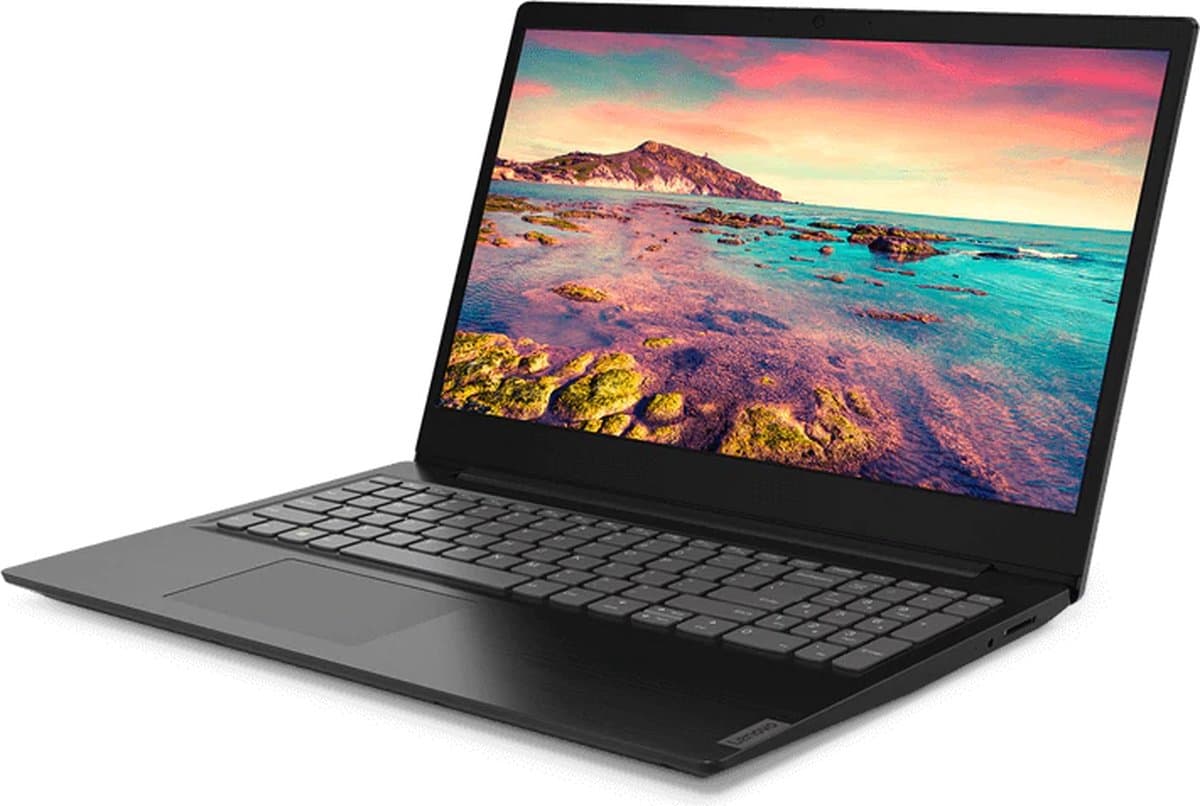 Lenovo IdeaPad S145 Notebook 39,6 cm (15.6") 1920 x 1080 Pixels Intel® 8de generatie Core™ i3 4 GB DDR4-SDRAM 128 GB SSD Wi-Fi 5 (802.11ac) Windows 10 Home S Zwart — afbeelding 1