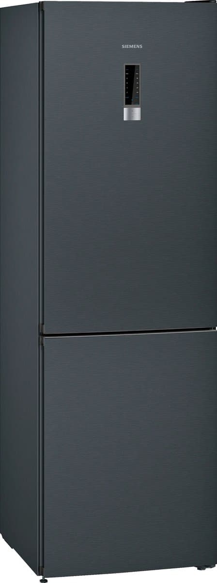 Siemens iQ300 KG36NXXEA koel-vriescombinatie Vrijstaand 326 l E Zwart — afbeelding 1