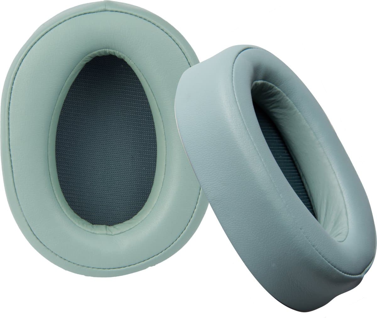Somstyle Oorkussens Geschikt Voor Sony WH-H900N & MDR-100ABN Koptelefoon - 2 Stuks - Zacht Schuim - Eiwitleer - Lichtgroen — afbeelding 1