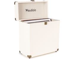 Audizio RC32 Vinyl Platenkoffer voor max 30/35 platen - Crème