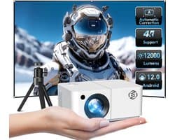 Equivera Mini Beamer - Draagbare Beamer - Beamer - Mini Beamer Projector - Projector - Mini Projector