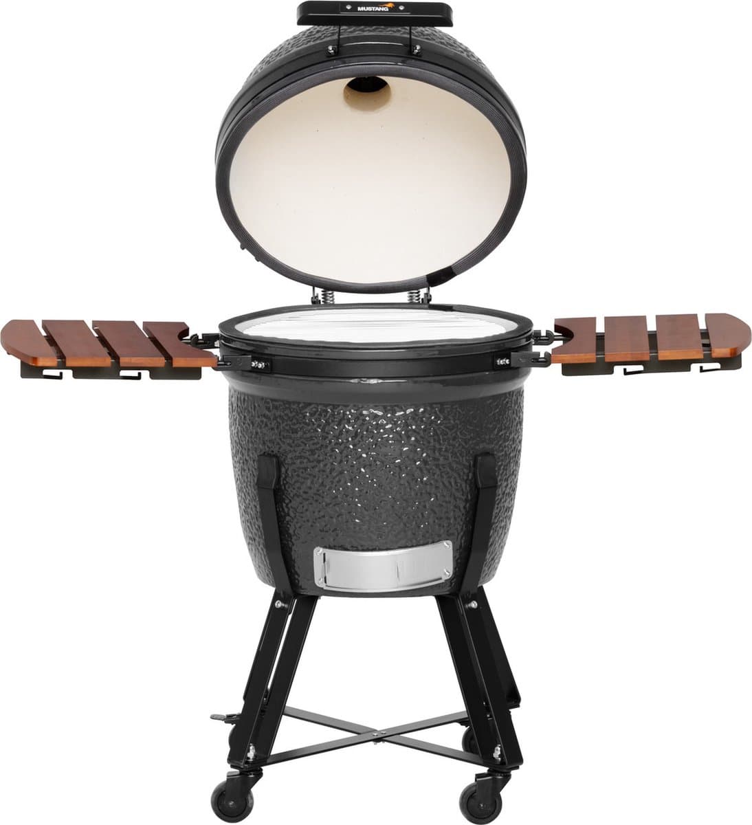 Mustang Kamado L 21" - Barbecue - Houtskool - 93 kg - Grijs - Grilloppervlak 47 cm — afbeelding 1