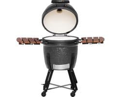 Mustang Kamado L 21" - Barbecue - Houtskool - 93 kg - Grijs - Grilloppervlak 47 cm