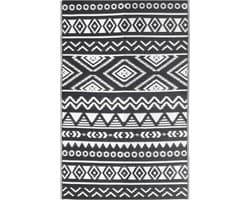 vidaXL - Buitenkleed - ARAKIL - 190x290 - cm - polypropeen - zwart