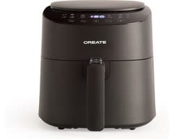 CREATE - Airfryer 3,5 L Vrijstaand 1300 W Zwart - AIR FRYER PRO COMPACT