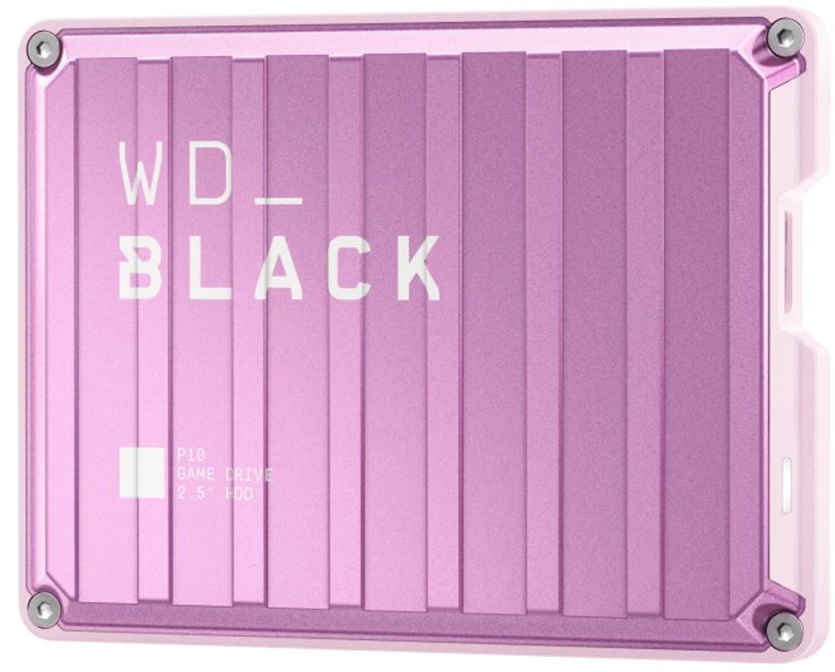 WD - Western Digital WD BLACK P10 2TB Game Drive Pink / HDD — afbeelding 1