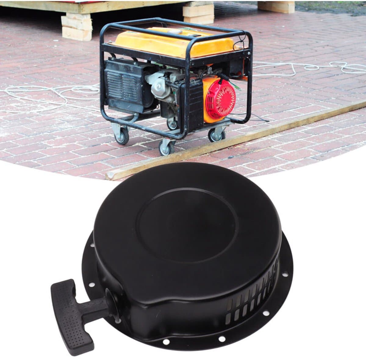 Geschikt Voor miniatuurtractor handstarter 186F-192F; luchtgekoelde dieselmotoronderdelen voor waterpompgenerator. — afbeelding 1