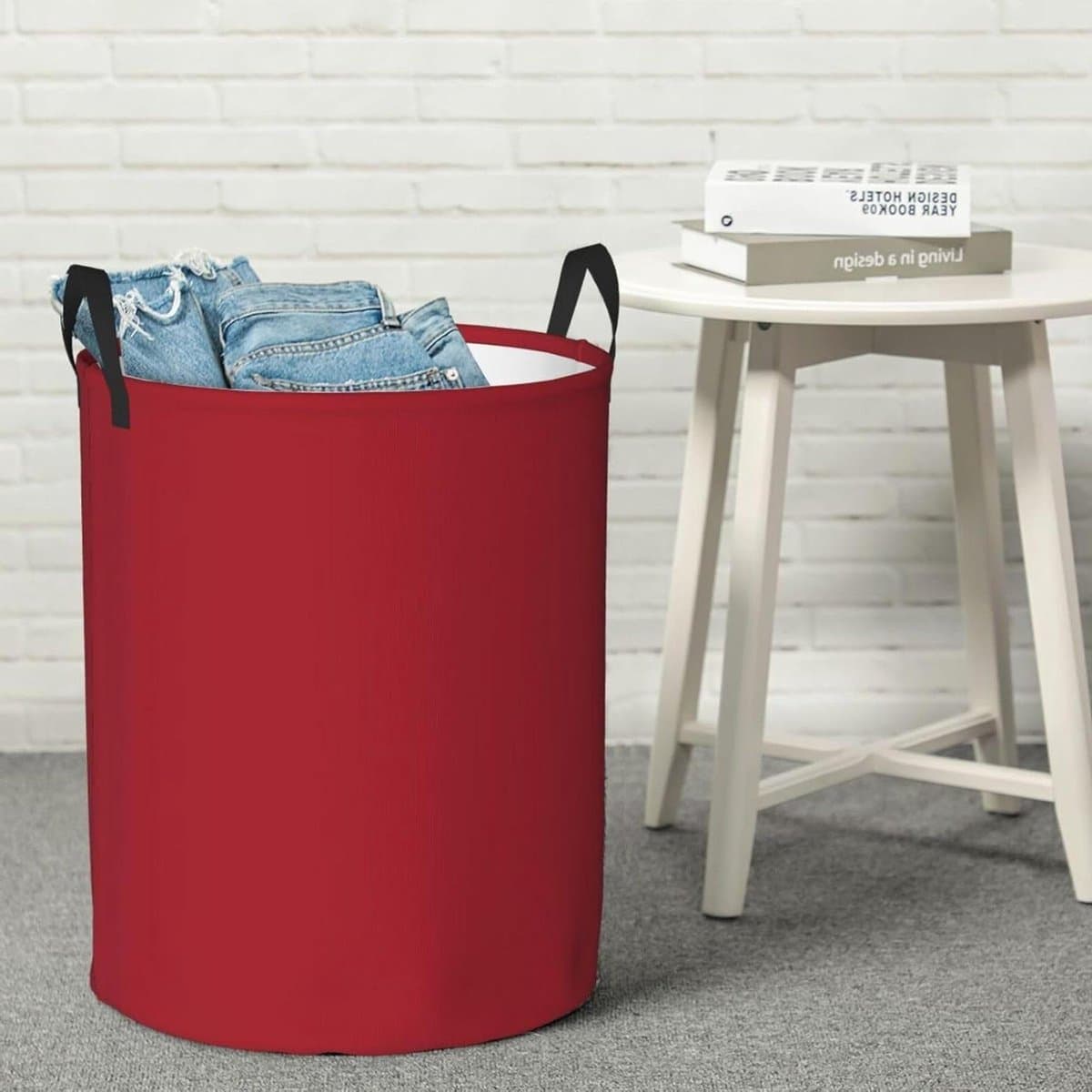 Wasmand - Kledingmand Opberger - Kleding Sorteren - Waterdicht Oxford Doek - 62.8L - Zwart — afbeelding 1