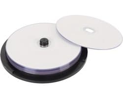 Lege DVD-R Schijfjes 4.7GB, 16x Snel, Ideaal voor Opname en Archivering van Muziek, Video's en Foto's (10 Stuks)