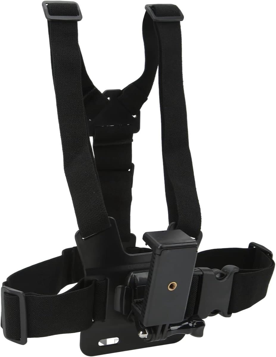Zelfontspanner Borsthouder voor Smartphone, Universele Clip voor Actiefoto's en Video's met 2.2-3.3 inch Bevestiging — afbeelding 1