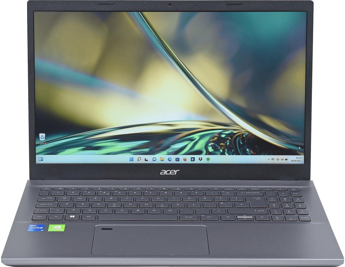 Acer Aspire 5 Laptop – 15.6 inch Full HD, Intel Core i5-1135G7, 8GB RAM, 512GB SSD, Windows 10/11 — afbeelding 1