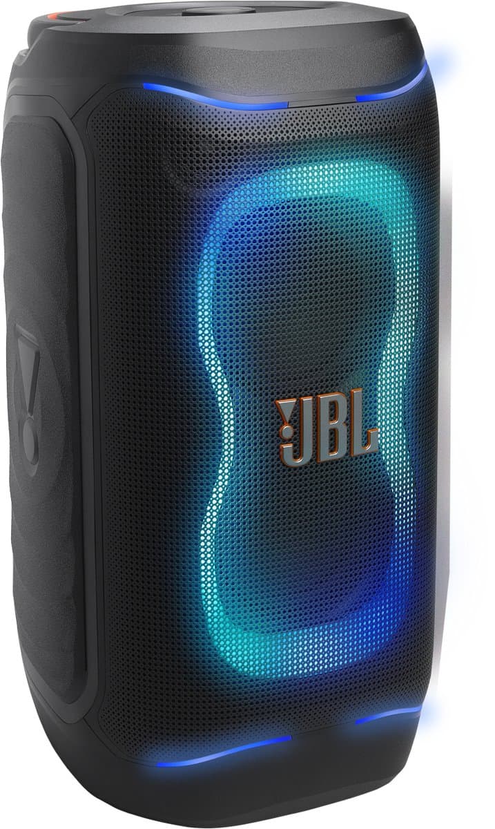 JBL PartyBox 130 - NIEUW - Draadloze Bluetooth Party Speaker - Opvouwbare Handgreep - Spatwaterdicht - LED verlichting - 15 uur - Zwart — afbeelding 1