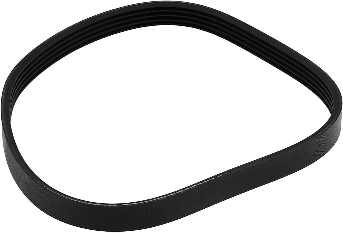 Grasmaaier Riem - Reserveonderdeel - Gazon Onderhoud - Slijtvast Rubber - 457 x 117 mm - Zwart — afbeelding 1