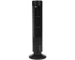 Dailygoods - Dailygoody - Draagbare Luchtkoeler - Mini Koeltorenventilator - Stille werking - Zwart - Persoonlijke koeling - USB desktop airconditioner - Gesc