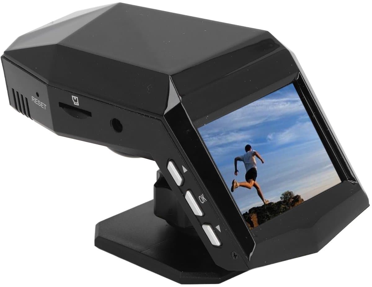 Dailygoods - Dailygoody - Dashcam Vooraan Achter - 10 MP HD Nachtzicht - 2,0 Inch Display - Parkeerbewaking - Mobiele Detectie - Infrarood Verlichting - Geschikt v — afbeelding 1