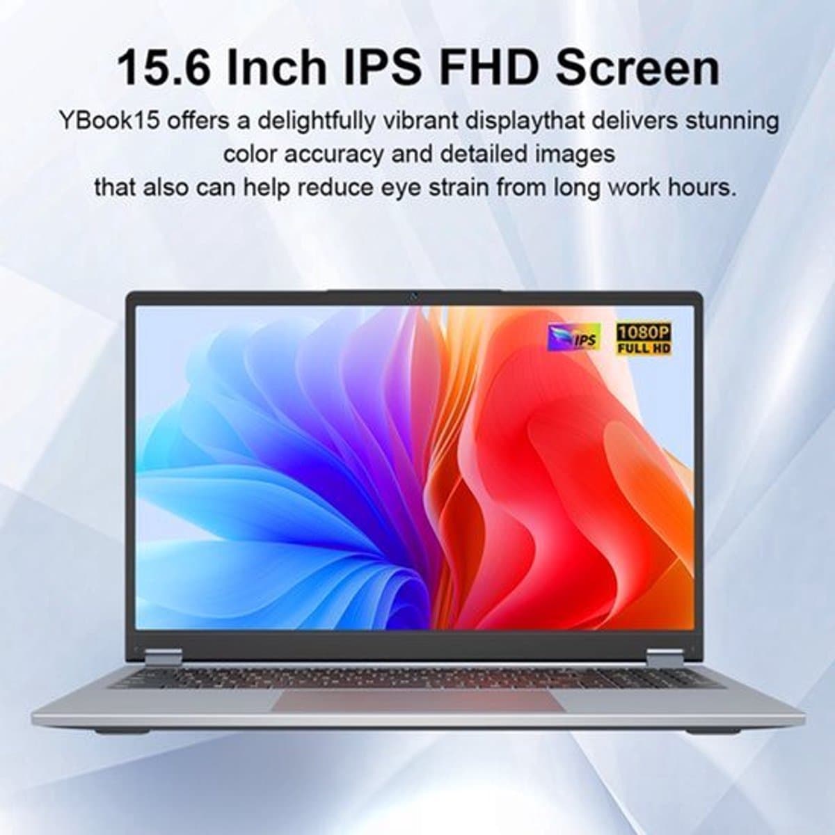 Laptop 360 Graden Draaibaar - 15,6 Inch FHD IPS Touchscreen - AMD Ryzen 3 3200U - 16 GB RAM - 512 GB SSD - Windows 11 Pro — afbeelding 1