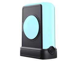 Kristallen Hoofdtelefoonstandaard 3-in-1 Multiport Dock met 10 Lichtmodi