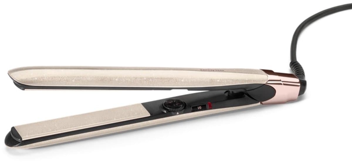 BABYLISS Stardust Shimmer Stijltang ST914PE Stijltang Wit — afbeelding 1
