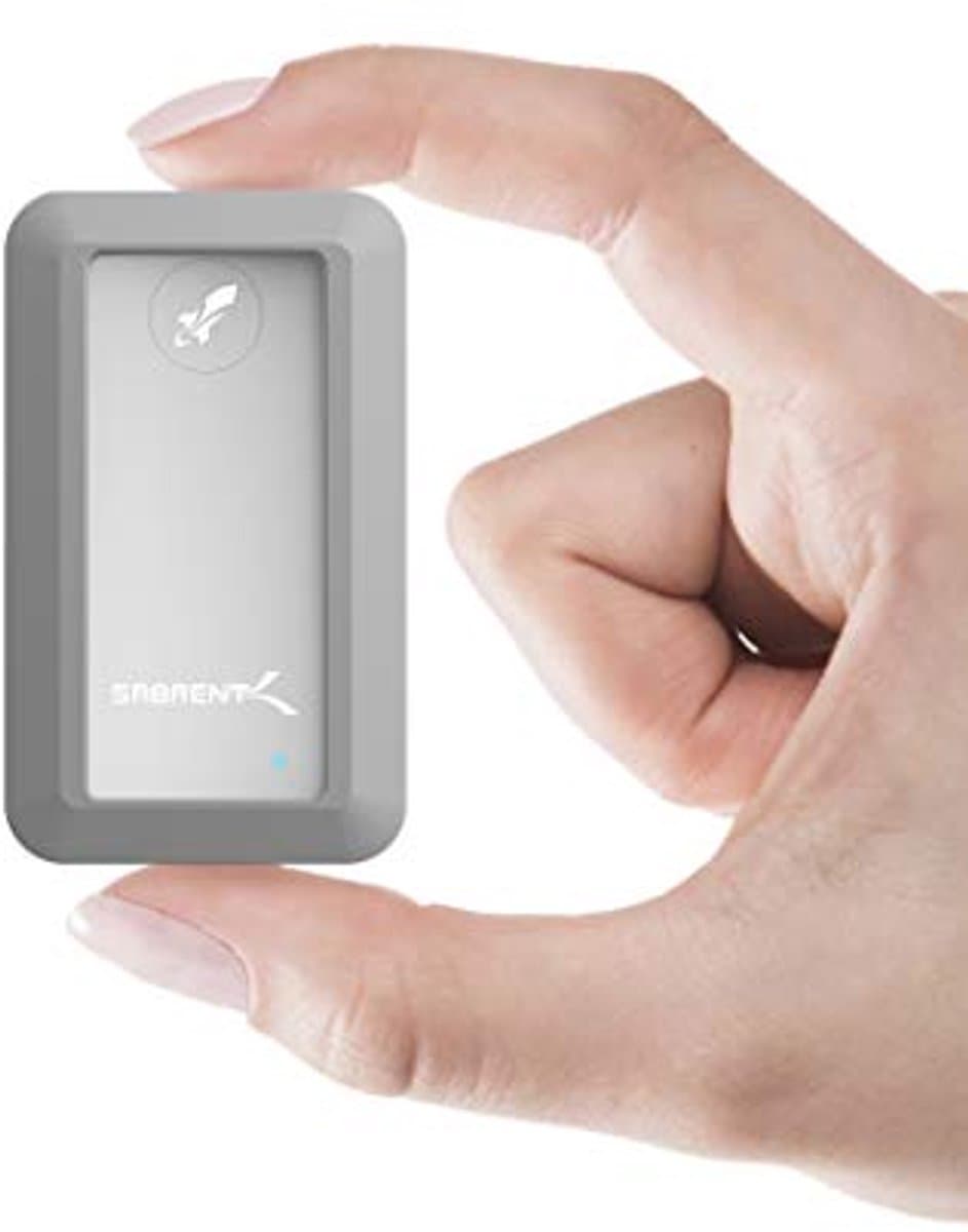 Kleine en Robuuste 1TB USB 3.2 Externe SSD met Waterdichte Behuizing — afbeelding 1