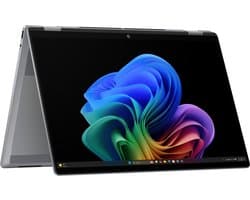 HP OmniBook X Flip Next Gen AI 16-ar0016nw Copilot+ PC AMD Ryzen AI 5 340 Hybride (2-in-1) 40,6 cm (16") Touchscreen 2K 16 GB LPDDR5x-SDRAM 1 TB SSD Wi-Fi 7 (802.11be) Windows 11 Home Zilver