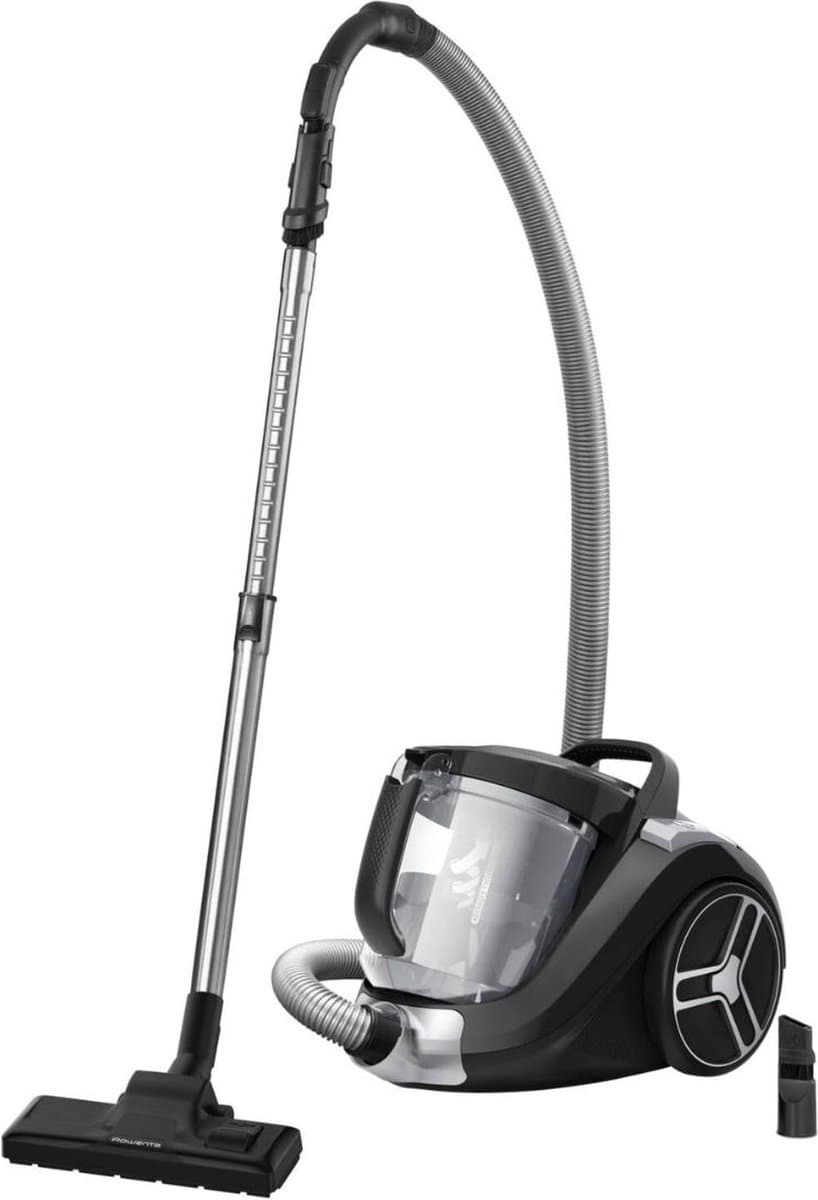 White-label® Stofzuiger Zonder Zak - Steelstofzuiger - Steelstofzuigers - Stofzuigers - Vacuum Cleaner - Zwart — afbeelding 1