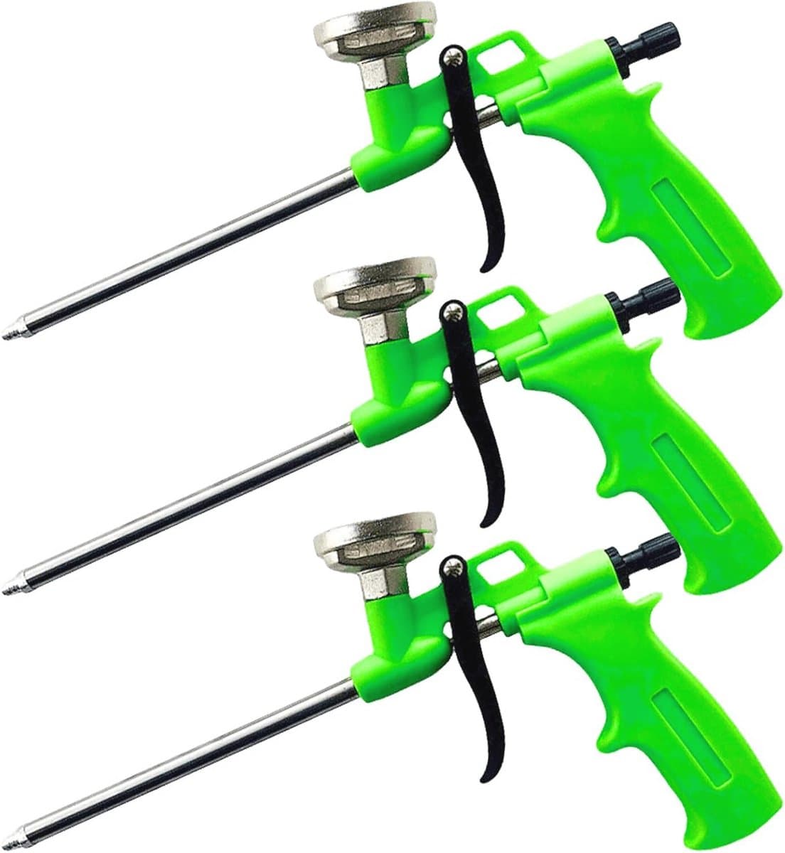 3 Stuks Schuimpistool - Professioneel PU Schuimpistool voor Vullen en Afdichten - Ergonomisch Design — afbeelding 1