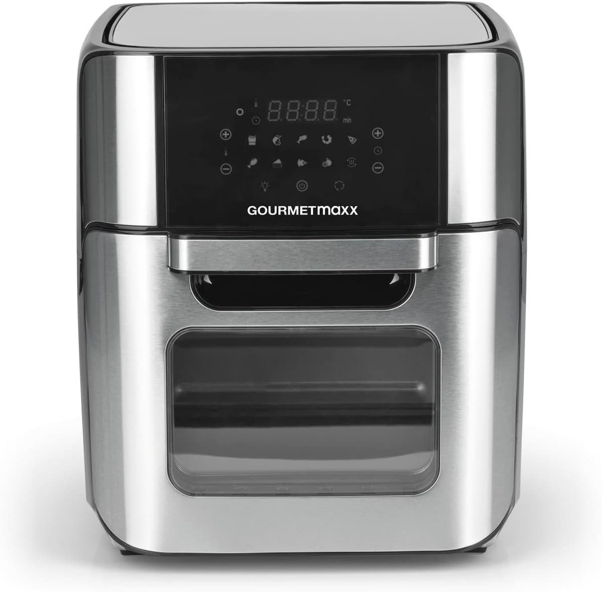 Digitale Heteluchtfriteuse XXL - 12L RVS Oven met Timer en Touchdisplay — afbeelding 1