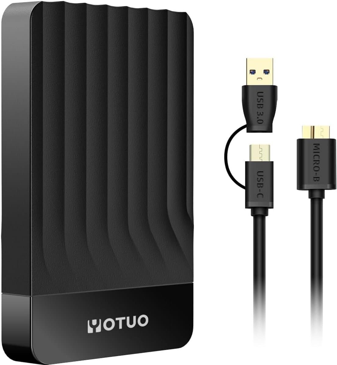 Draagbare Externe Harde Schijf 500GB USB 3.0 voor PC en Laptop — afbeelding 1